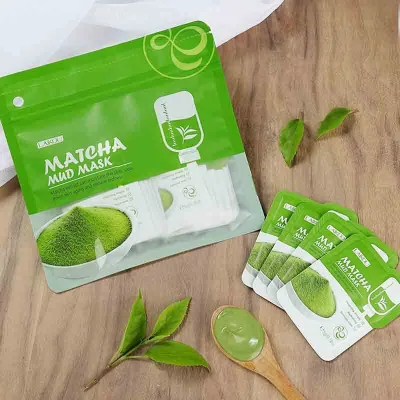 Laikou Matcha Green Clay Mud Face Mask (5 pcs)